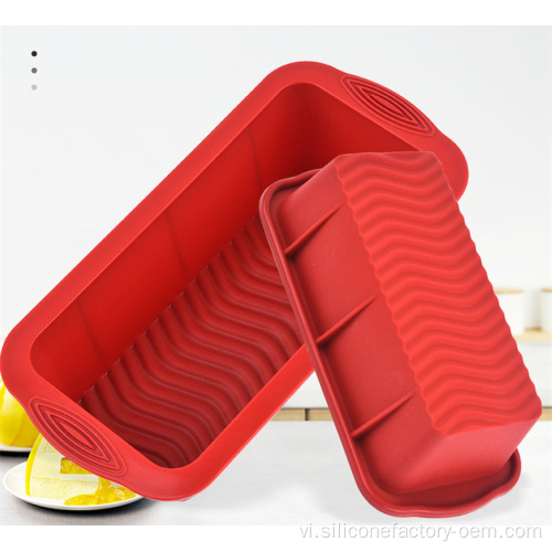 Khuôn silicon cho hình vuông nướng